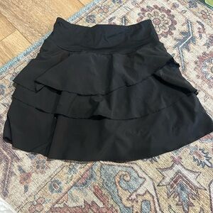 Women’s Black Athletic Skort
